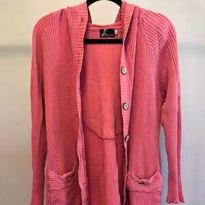 Waffle Knit Cardigan